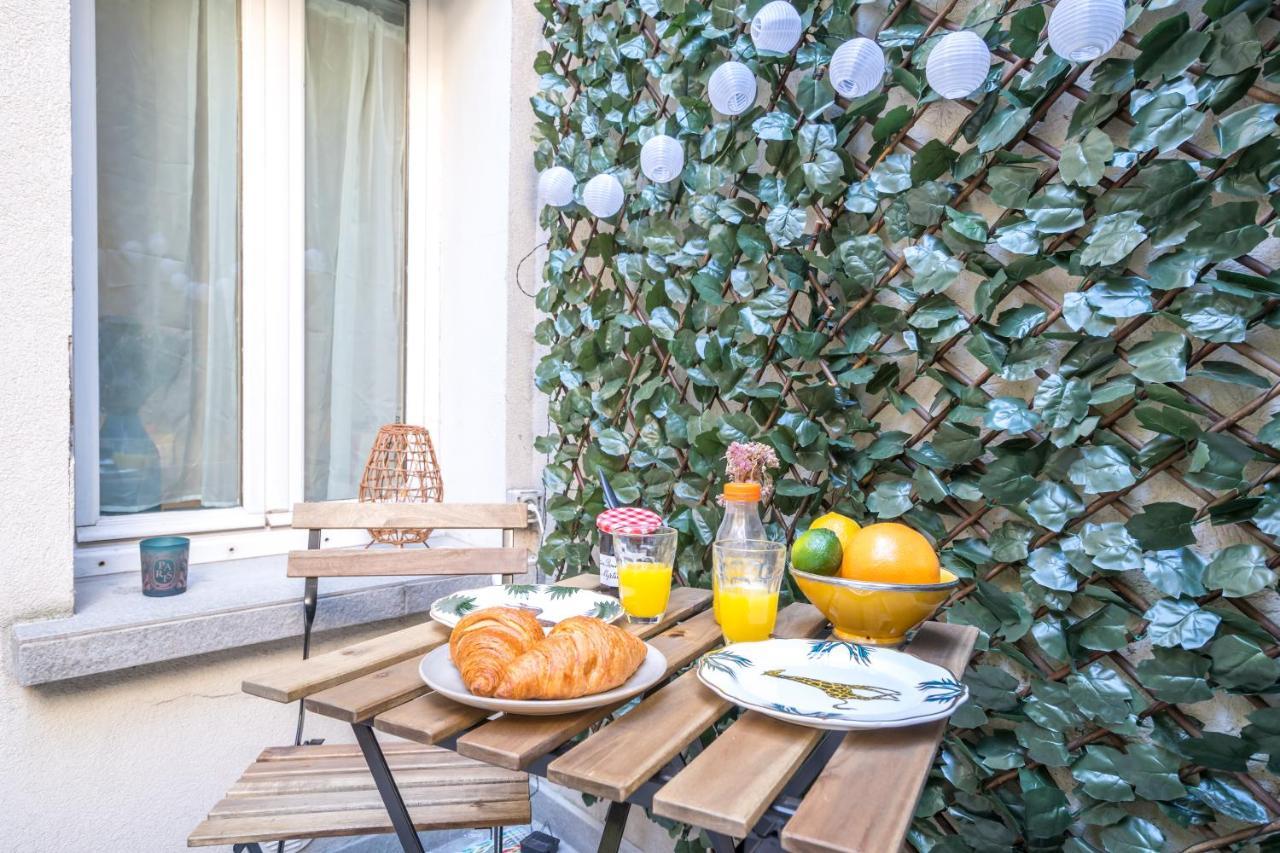 Studio Terrasse Privee 5 Min To Eiffel Tower Paris Bagian luar foto